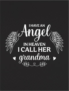 I Have an Angel in Heaven, I Call Her Grandma – Coral Fleece Blanket